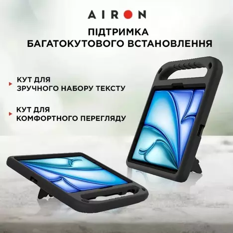 Чехол для планшета AirOn EVA Premium iPad Pro 11 / Air 11 2024 black (4822352781124) - Фото 2
