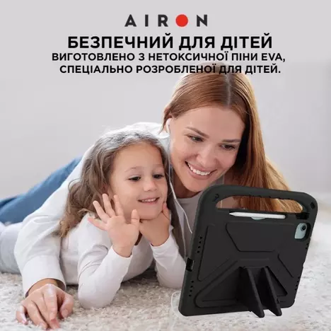 Чехол для планшета AirOn EVA Premium iPad Pro 11 / Air 11 2024 black (4822352781124) - Фото 1