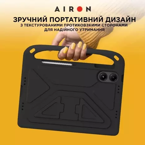 Чехол для планшета AirOn EVA Premium Xiaomi Redmi Pad Pro / Xiaomi Poco Pad 12.1'' black (4822352781134) - Фото 1