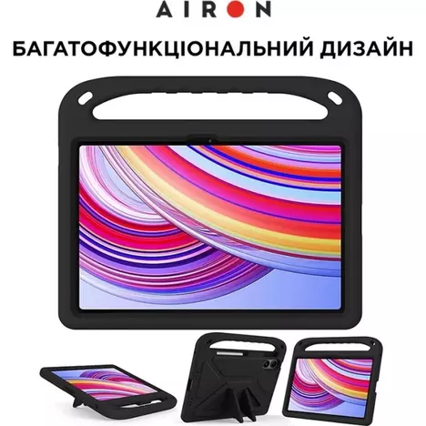 Чехол для планшета AirOn EVA Premium Xiaomi Redmi Pad Pro / Xiaomi Poco Pad 12.1'' black (4822352781134) - Фото 4
