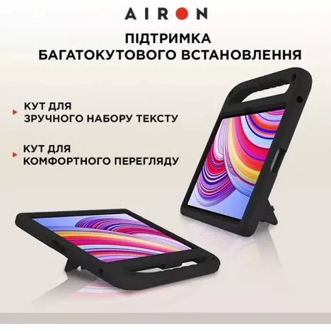 Чехол для планшета AirOn EVA Premium Xiaomi Redmi Pad Pro / Xiaomi Poco Pad 12.1'' black (4822352781134) - Фото 5