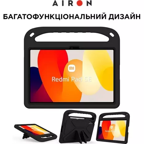 Чехол для планшета AirOn EVA Premium Xiaomi Redmi Pad SE 11'' 2023 black (4822352781133) - Фото 4
