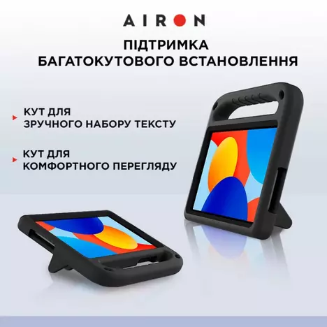 Чехол для планшета AirOn EVA Premium Xiaomi Redmi Pad SE 8.7'' black (4822352781135) - Фото 6