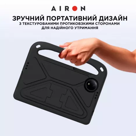 Чехол для планшета AirOn EVA Premium Xiaomi Redmi Pad SE 8.7'' black (4822352781135) - Фото 3