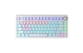 Клавиатура Aula F75 keycap KRGD Blue USB UA White (6948391202839) - Фото