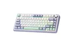 Клавиатура Aula F75 Gasket Greywood V3 Switch Hot-Swap PBT Wireless/Bluetooth/USB White (6948391208640)