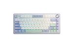 Клавиатура Aula F75 Gasket Greywood V3 Switch Hot-Swap PBT Wireless/Bluetooth/USB White (6948391208640)