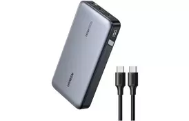 Батарея універсальна Ugreen 25000mAh 145W Two-way PD 3.1 grey (PB205) - Фото