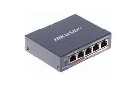 Коммутатор сетевой Hikvision DS-3E1105P-EI/V2 - Фото