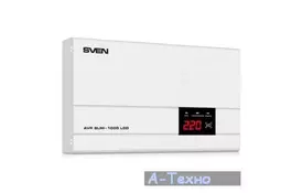 Стабилизатор AVR SLIM-1000 LCD SVEN (00380034) - Фото