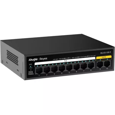 Коммутатор сетевой Ruijie Networks RG-ES110F-P - Фото 4