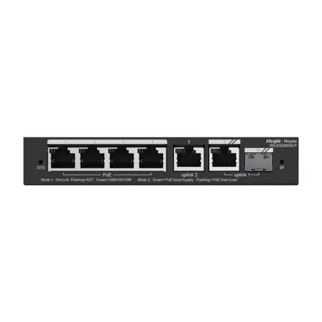 Сетевой коммутатор Ruijie Networks RG-ES206GS-P - Фото 4
