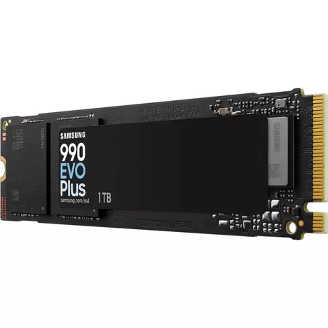 Накопитель SSD M.2 2280 1TB 990 EVO Plus Samsung (MZ-V9S1T0BW) - Фото 3