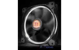 Кулер для корпуса ThermalTake Riing 14 (CL-F039-PL14WT-A) - Фото