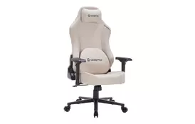 Крісло ігрове GamePro FGC750G Size L Fabric Beige (FGC750G) - Фото