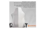 Игровое кресло GamePro FGC750LG Size L Fabric Light Gray (FGC750LG)