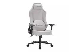 Крісло ігрове GamePro FGC750LG Size L Fabric Light Gray (FGC750LG) - Фото