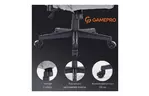 Игровое кресло GamePro GC575FB Size L Fabric Gray (GC575FG)