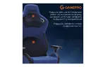 Игровое кресло GamePro GC900DB Size XL Fabric Dark Blue (GC900DB)