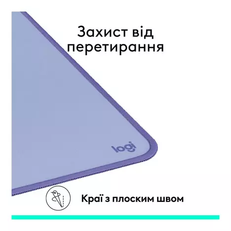 Коврик для мышки Logitech Desk Mat Studio Series Lilac (956-000149) - Фото 10