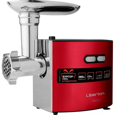 Мясорубка Liberton LMG-28TGB03S - Фото 2