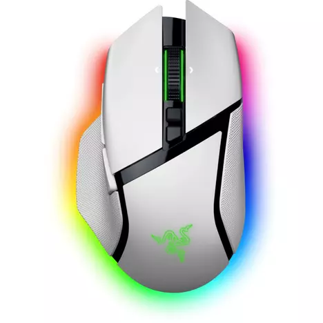 Мышка Razer Basilisk V3 Pro 35K Wireless/Bluetooth White (RZ01-05240200-R3G1) - Фото 3