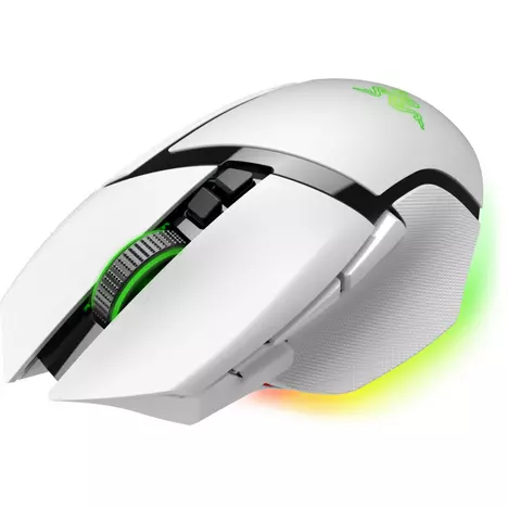 Мышка Razer Basilisk V3 Pro 35K Wireless/Bluetooth White (RZ01-05240200-R3G1) - Фото 4