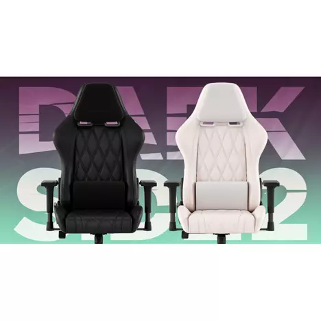 Кресло игровое Hator Darkside 2 White Edition (HTC1201) - Фото 2