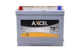 Аккумулятор автомобильный AXCEL Asia 70A+лев. (N50) (600 пуск) SMF - Фото