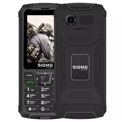 Мобильный телефон Sigma X-treme PR68 Type-C Black (4827798122419) - Фото 6