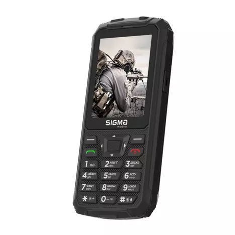 Мобильный телефон Sigma X-treme PR68 Type-C Black (4827798122419) - Фото 2