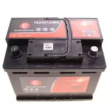 Аккумулятор автомобильный EUROREPAR EFB Start-Stop 60Ah 640A R+ (1620012480)