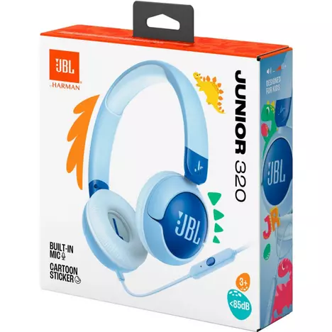 Наушники JBL JR 320 Blue (JBLJR320BLU) - Фото 8