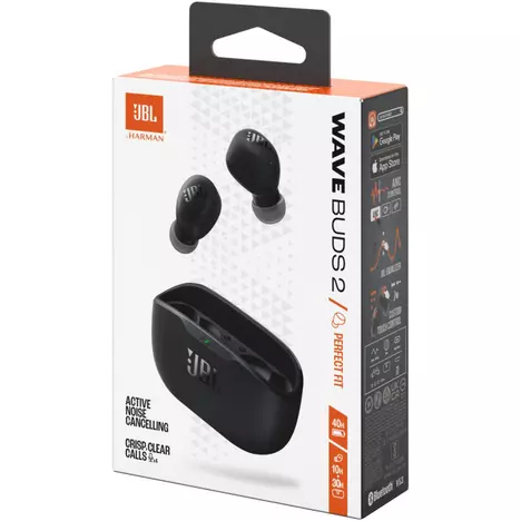 Наушники JBL Wave Buds 2 Black (JBLWBUDS2BLK) - Фото 9