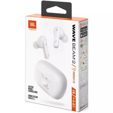 Наушники JBL Wave Beam 2 White (JBLWBEAM2WHT) - Фото 1