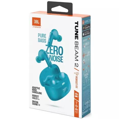 Наушники JBL Tune Beam 2 Turquoise (JBLTBEAM2TQE) - Фото 7