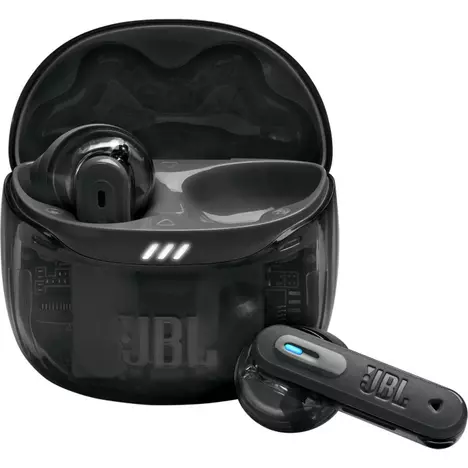 Наушники JBL Tune Flex 2 Ghost Black (JBLTFLEX2GBLK) - Фото 6