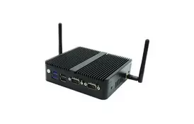 Промышленный ПК VenBOX M4A-J6412 J6412/8GB/128GB/4xUSB/2xRS232/2xLAN/WiFi/BT/HDMI/VGA (M4A-J6412-8-128) - Фото