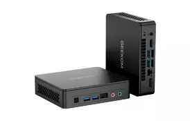 Комп'ютер GEEKOM Mini Air12 Lite / N100, 8, 256, WIN11 Pro (GMAir12Lite-N100-8256-EU) - Фото