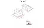 Вытяжка кухонная PERFELLI TL 6111 IV