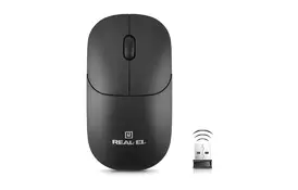 Мышка REAL-EL RM-311W Wireless Black (EL123200041) - Фото