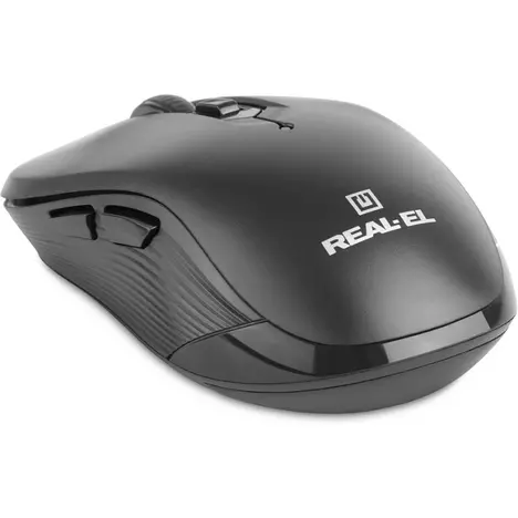 Мышка REAL-EL RM-331W Wireless Black (EL123200044) - Фото 9