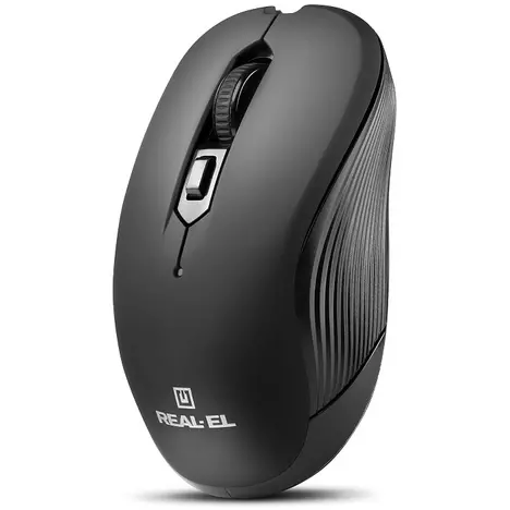 Мышка REAL-EL RM-331W Wireless Black (EL123200044) - Фото 8