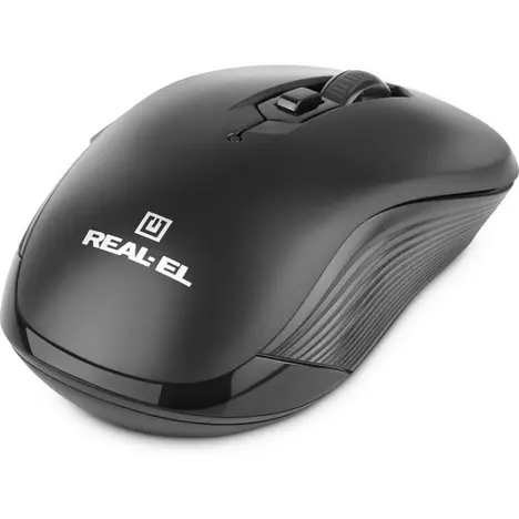 Мышка REAL-EL RM-331W Wireless Black (EL123200044) - Фото 11