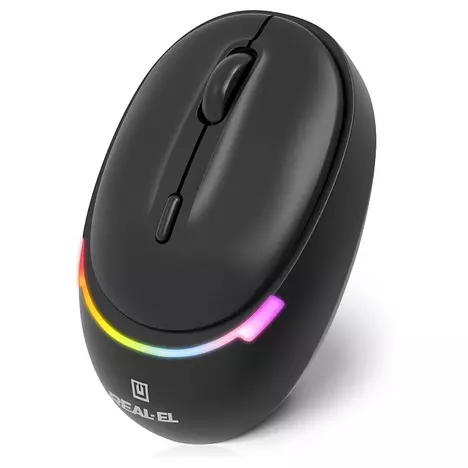 Мышка REAL-EL RM-440W Wireless/Bluetooth Black (EL123200045) - Фото 8