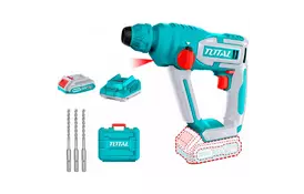 Перфоратор Total TRHLI201681 акумуляторний SDS-Plus, 20В, 2Ah, 850 об/хв, кейс (TRHLI201681) - Фото