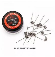 Проволока для спирали Rofvape Prebuild Coils Flat Twisted Wire 0.36 Ом (10pcs) (PVPCFTW)