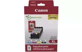 Картридж Canon CLI-571 Multipack XL BK, C, M, Y 11ml (0332C006) - Фото