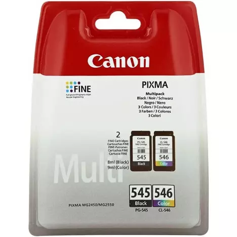 Картридж Canon PG-545/CL-546 Multipack BK+Color, Blister (8287B005) - Фото 2