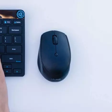 Мышка Jlab GO Mouse Wireless/Bluetooth Black (IEUMGOMOUSERBLK124) - Фото 5
